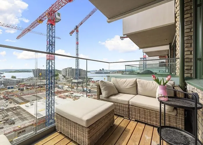 New 1 Bedroom With Balcony * オスロ